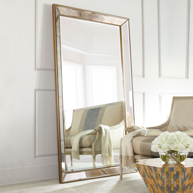 Home Textiles France - Full Length French Style Mirror Decoration