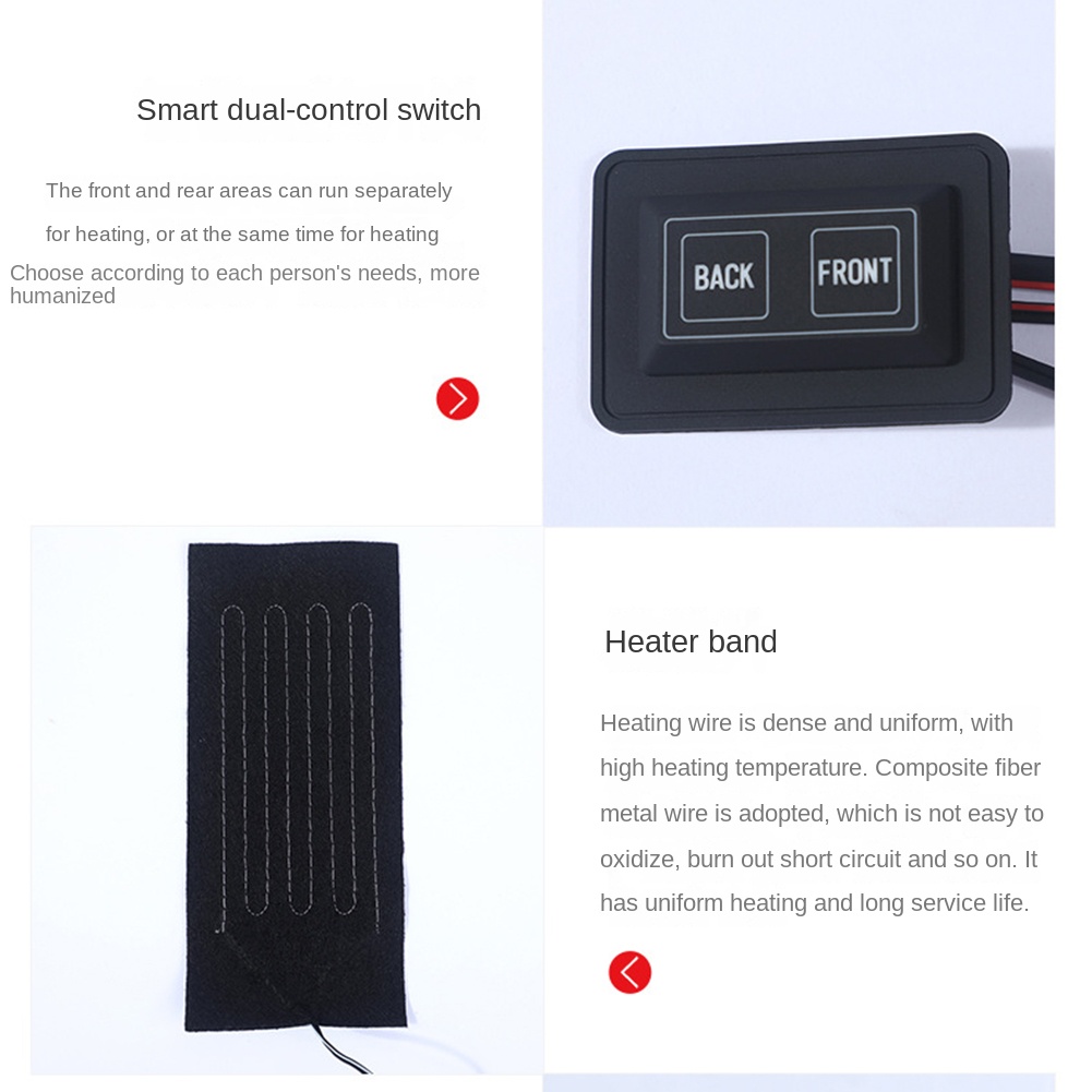 AB68 USB Clothes Heater Pad Wi - Heated Pad Electric ulasan dan harga
