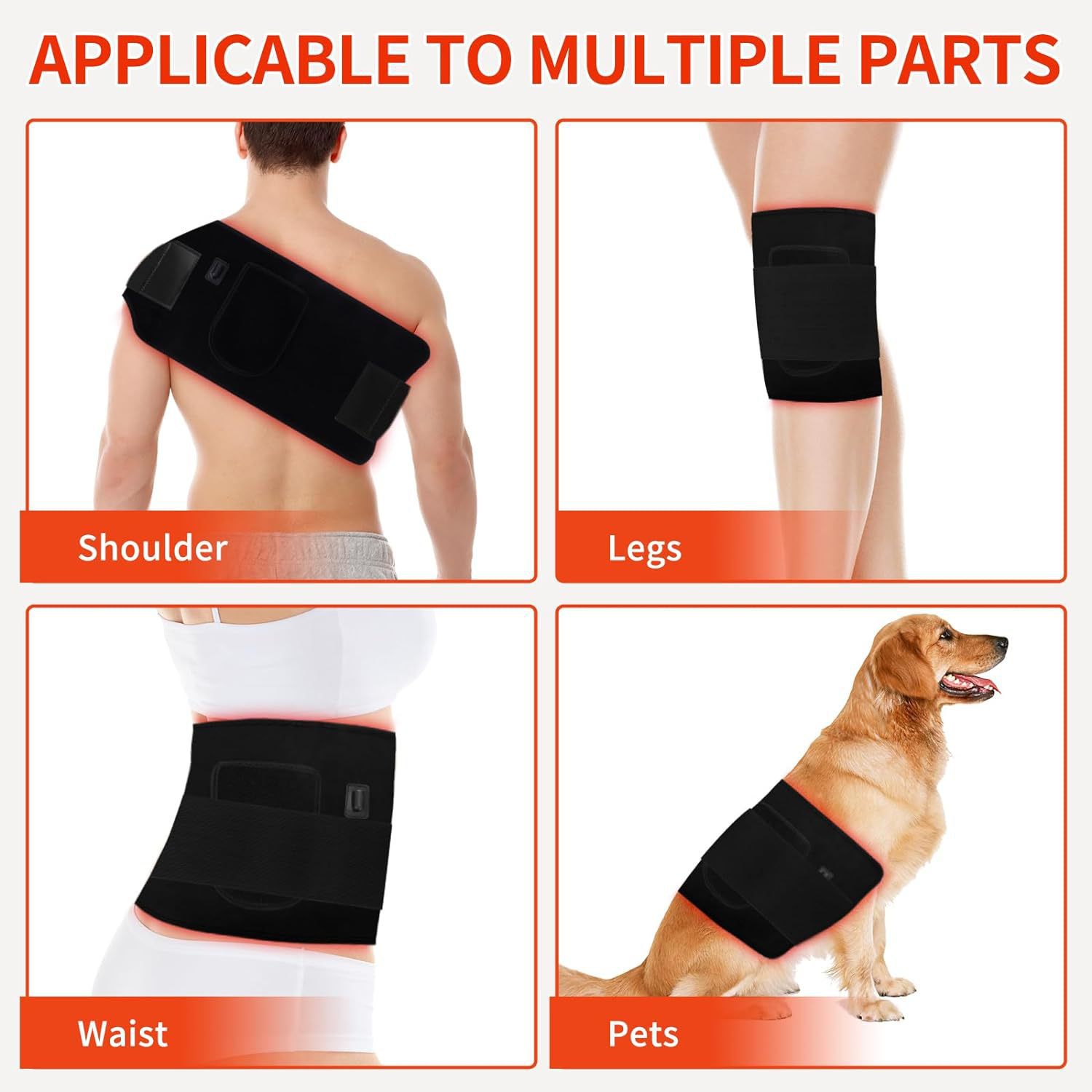 Red ＆Infrared Light Therapy Be - Heated Pad Electric ulasan dan harga