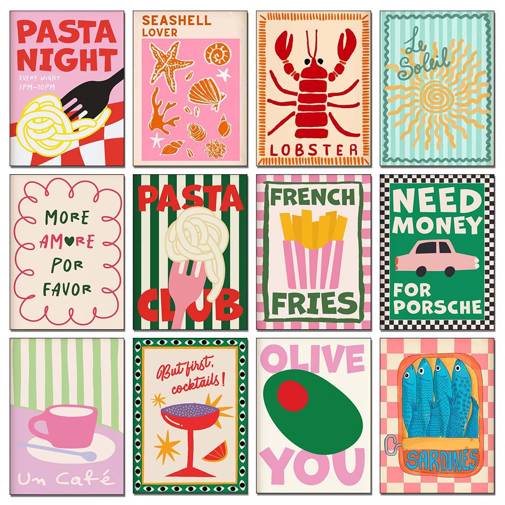 5D DIY Color Food Art Diamond  - Home Textiles France ulasan dan harga