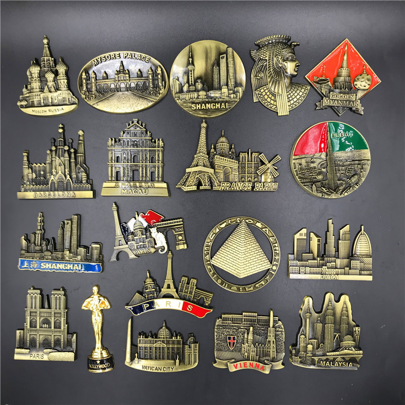 France Paris Metal 3D Cute Mag - Home Textiles France ulasan dan harga