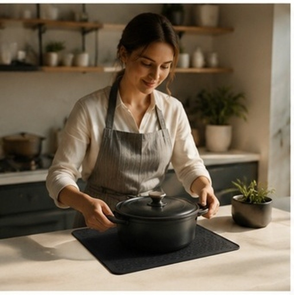 Silicone Heat Insulation Mat L - Heated Pad Electric ulasan dan harga