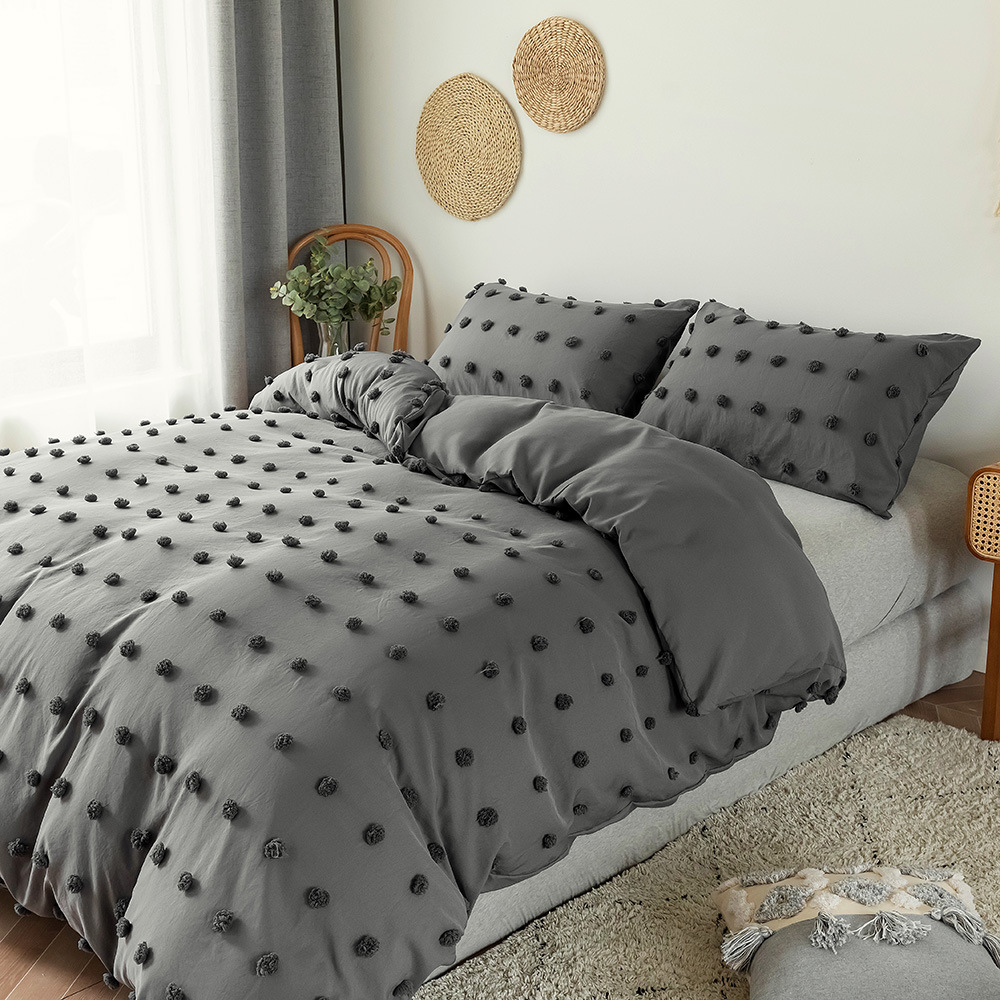 Bedding set with plain color,  - Home Textiles Exporters ulasan dan harga
