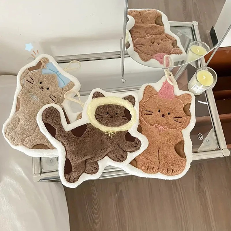 Creativity Cute Cat Shaped Han - Home Of Textiles ulasan dan harga