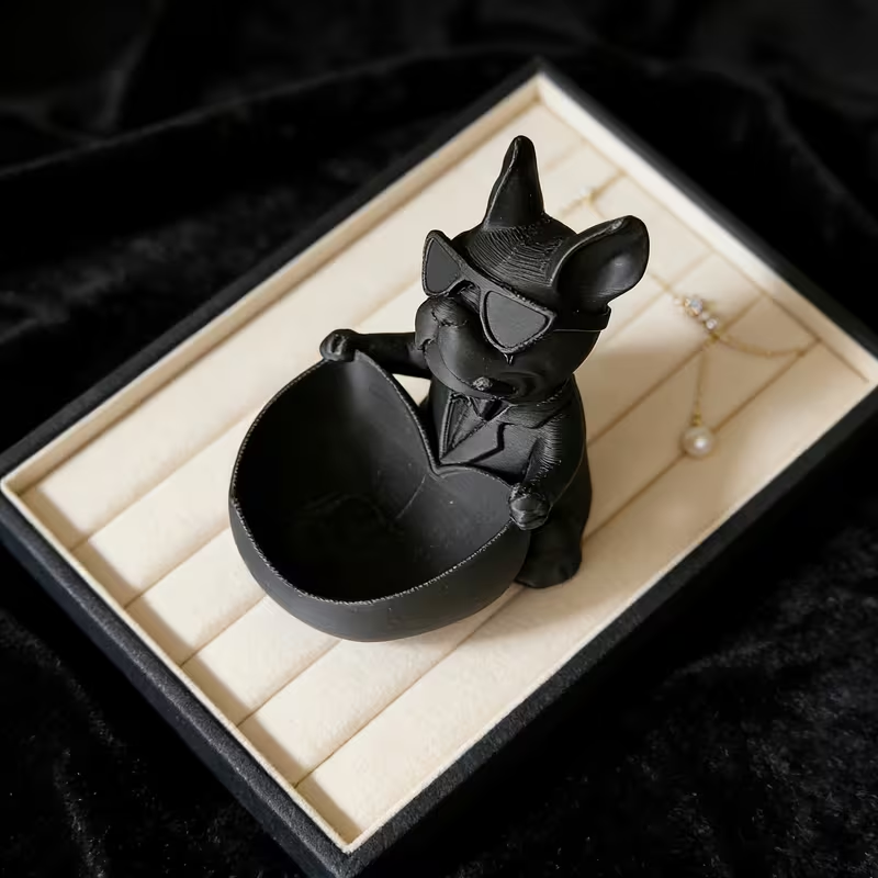 3D Printed French Bulldog Sung - Home Textiles France ulasan dan harga