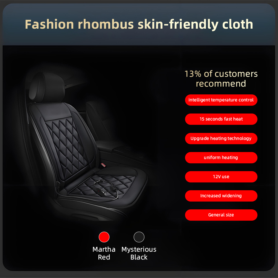 12V Universal Car Heated Seats - Heated Pad Electric ulasan dan harga