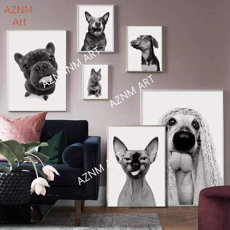 Sphinx Cat French Bulldog Anim - Home Textiles France ulasan dan harga