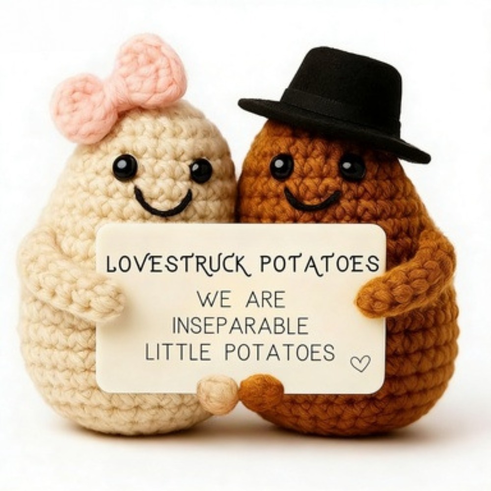 Cute Handmade Crochet Positive - Home Textiles France ulasan dan harga