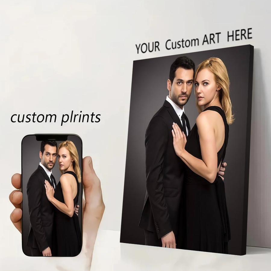 Custom Print Canvas Poster Ani - Home Of Textiles ulasan dan harga