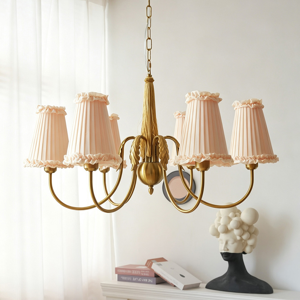 Retro French Iron Chandelier w - Home Textiles France ulasan dan harga