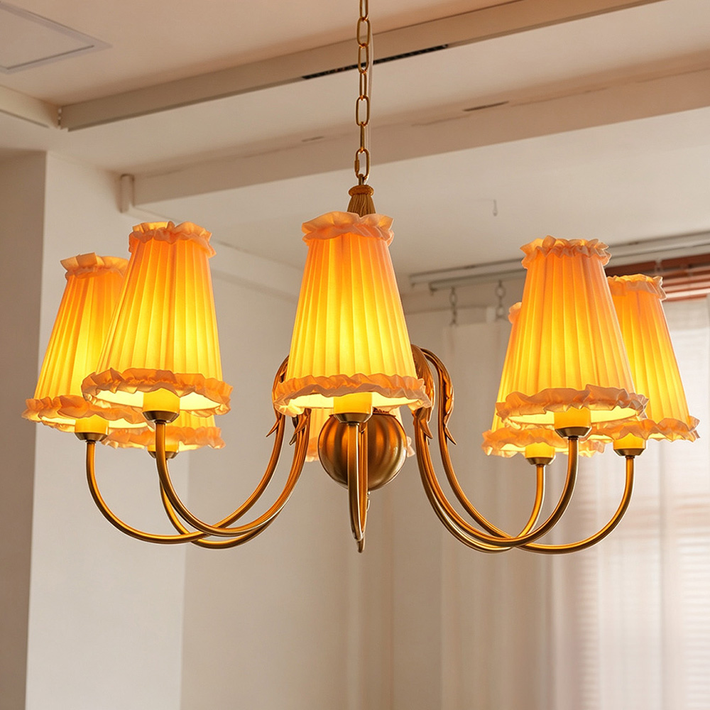 Retro French Iron Chandelier w - Home Textiles France ulasan dan harga