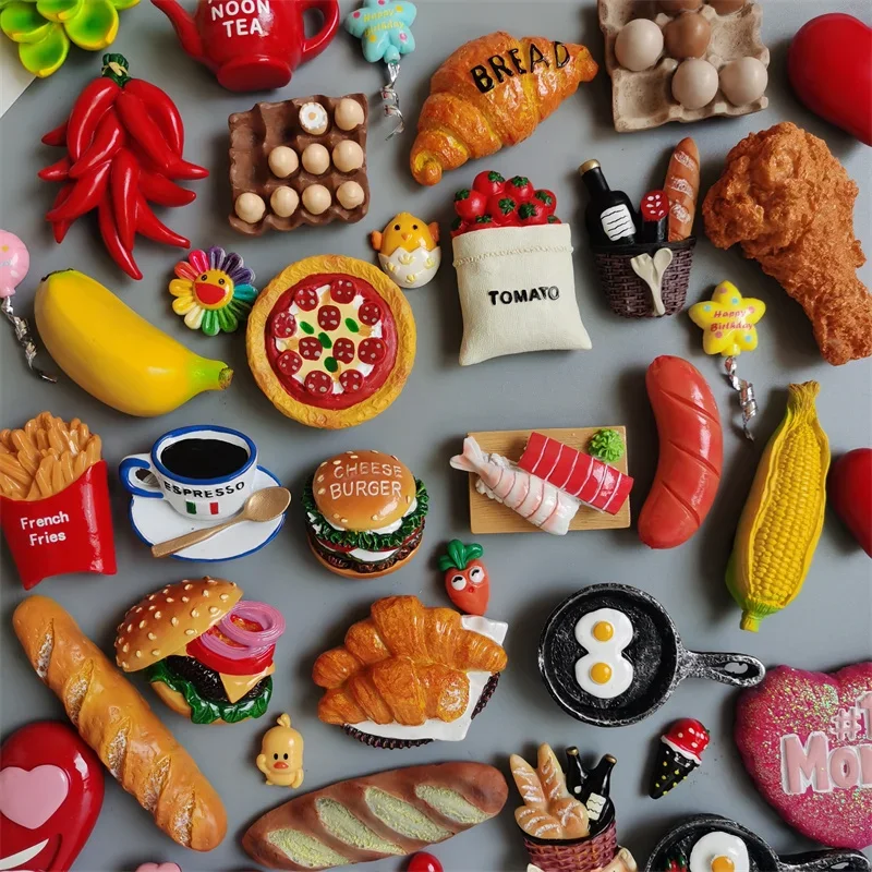 Food Fridge Magnets Hot Dog Fr - Home Textiles France ulasan dan harga