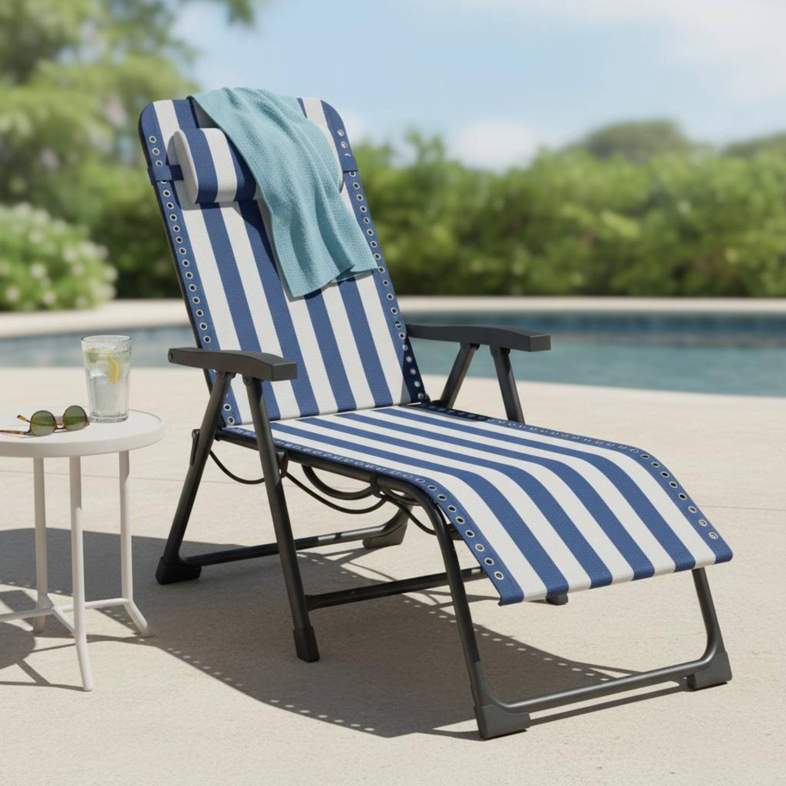 Recliner Textile Panel Striped - Home Of Textiles ulasan dan harga