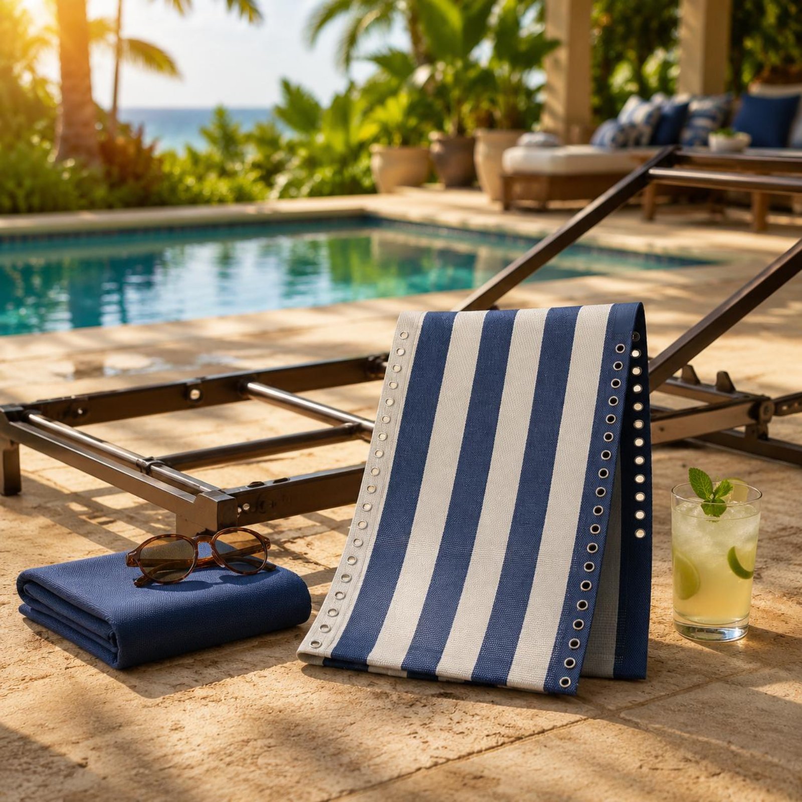 Recliner Textile Panel Striped - Home Of Textiles ulasan dan harga